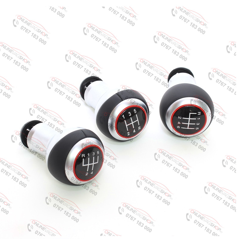 Nuca schimbator piele perforata S-line Audi TT,A3,A4,A5,A6,Q5